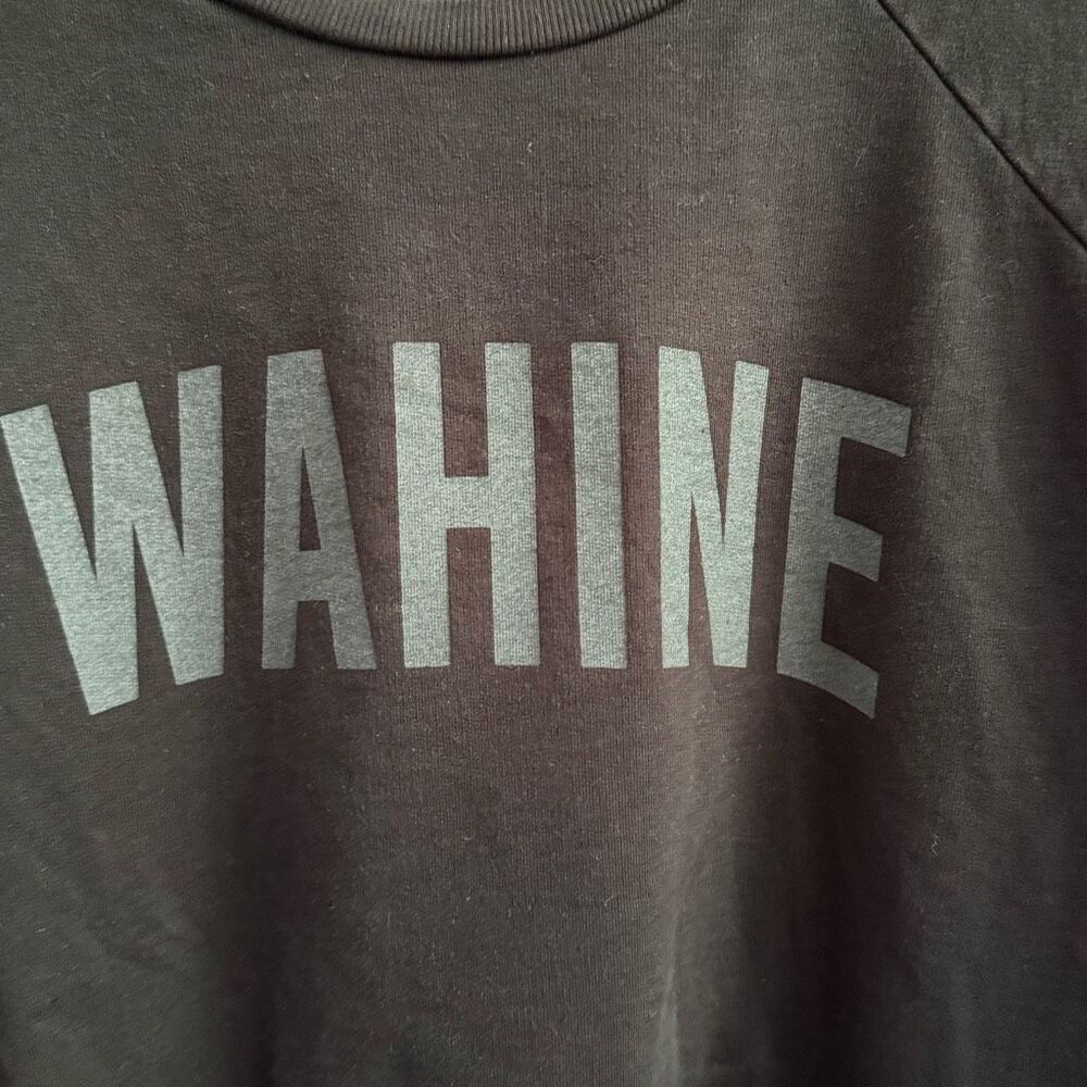 Dolkii “wahine” oversized pullover M/L hawaiiana cozy relaxed beachy - Picture 2 of 8